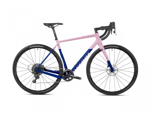 Rower gravel FREAK CARBON v2 APEX blue-pink, S