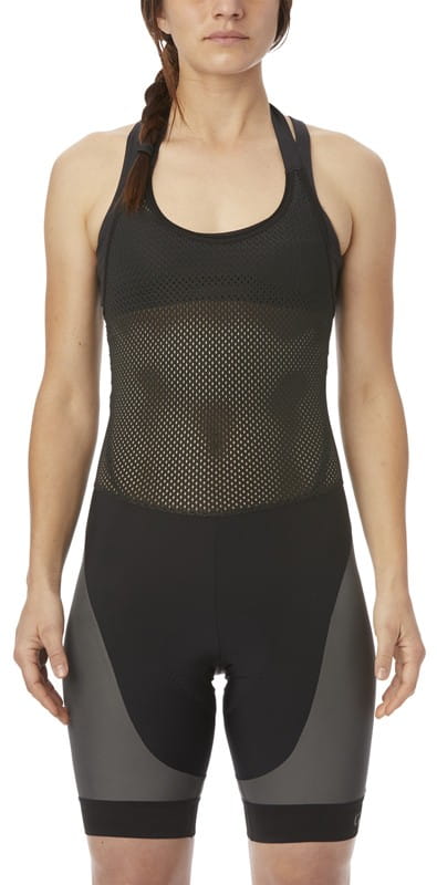 Spodenki damskie z wkładką GIRO CHRONO EXPERT HALTER BIB SHORT REFLECTIVE roz. M  (GIRO STUDIO 1) (DWZ)