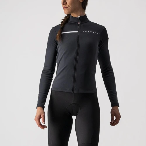 Damska bluza kolarska Sinergia 2, light black/white, rozmiar XS