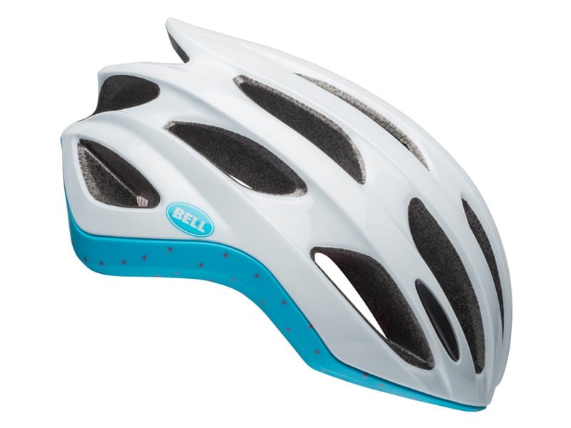 Kask szosowy BELL FORMULA virago matte gloss white blue raspberry roz. L (58-62 cm) (DWZ)