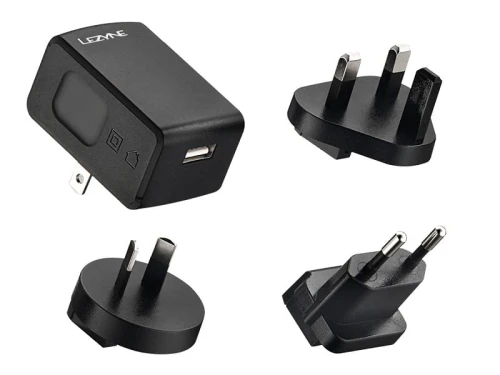 Ładowarka LEZYNE INTERNATIONAL HE 2A USB CHARGING KIT do ładowania lampki (NEW)