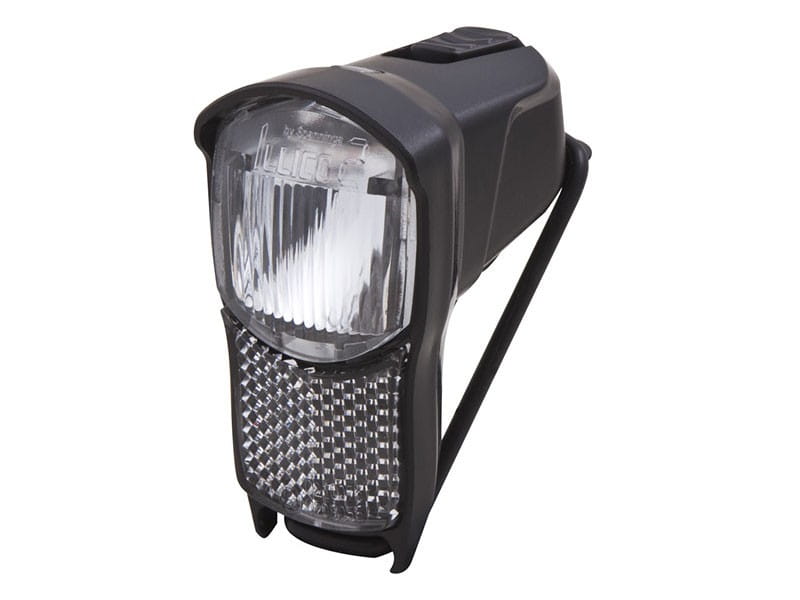 Lampka przednia SPANNINGA ILLICO 3 XB, 4 LUX + baterie (NEW)