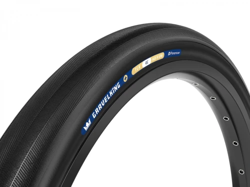 Opona GravelKing+ 700x35C czarno-brązowa aramid