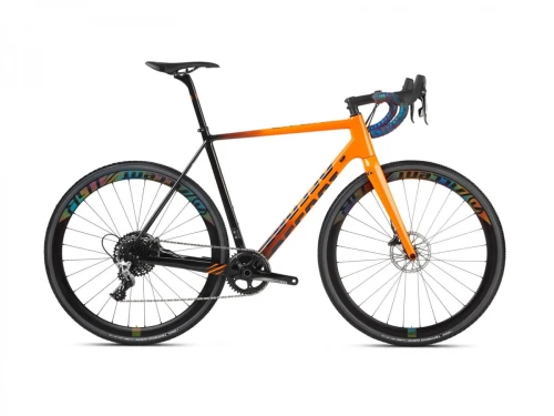 Rower przełajowy CX-ONE CARBON TGR RIVAL tiger orange, L (nowy, nieużywany, pochodzący  z ekspozycji, pełnowartościowy)