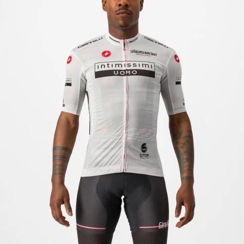 Koszulka kolarska #Giro106 Competizione, różowy, rozmiar L
