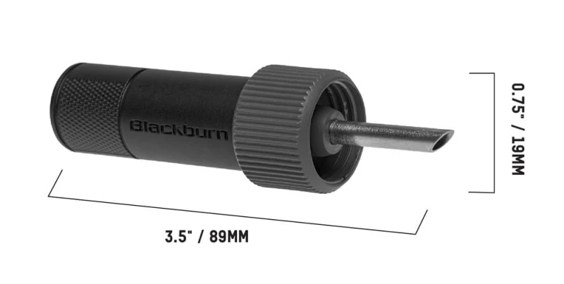 Zestaw naprawczy BLACKBURN MINI PLUGGER TOOL do opon tubeless ready, czarny (NEW 2023)