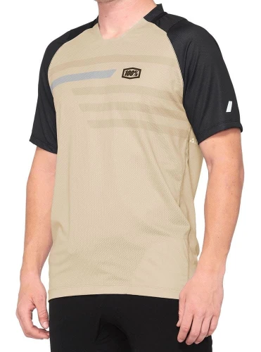 Koszulka męska 100% CELIUM Jersey krótki rękaw warm grey grey roz. L