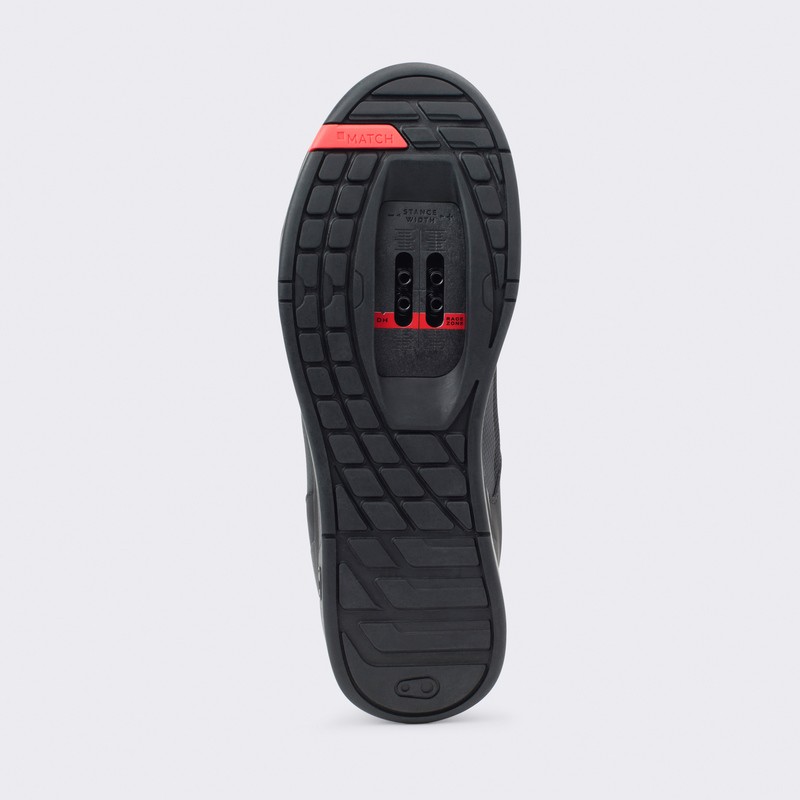 BUTY CRANKBROTHERS MALLET LACE BLACK/RED - BLACK OUTSOLE 11 (44.5 EU)