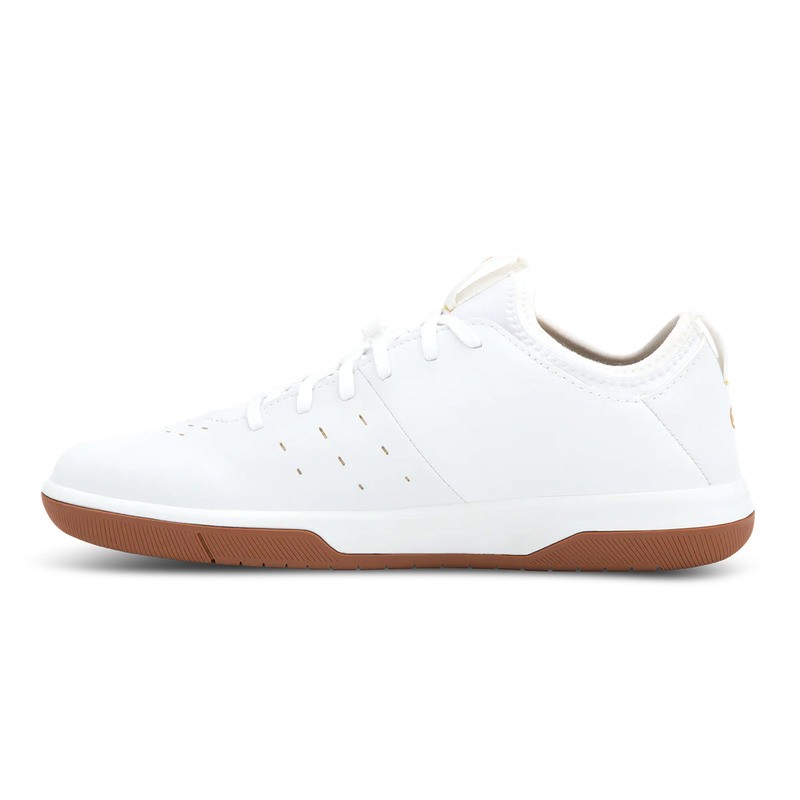 BUTY CRANKBROTHERS STAMP STREET LACE WHITE/GOLD - GUM OUTSOLE 11.5 (45 EU)