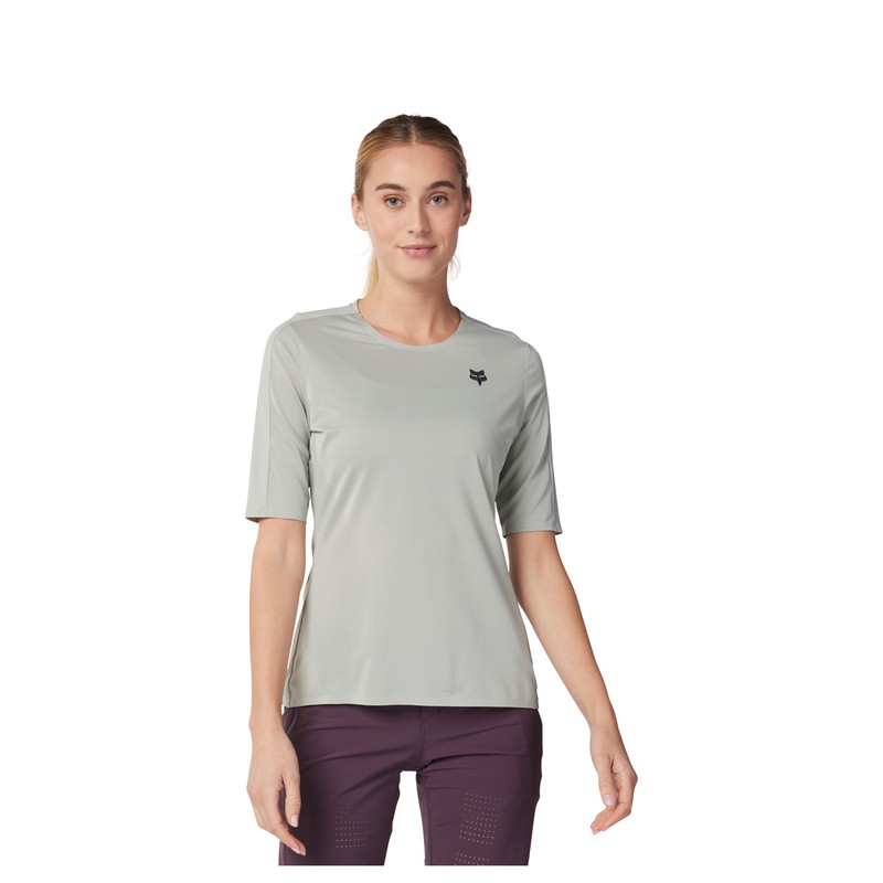 KOSZULKA ROWEROWA FOX LADY FLEXAIR ASCENT GREY VINTAGE S