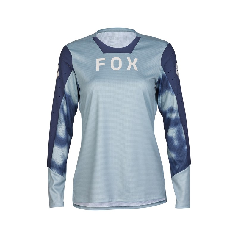 KOSZULKA ROWEROWA Z DŁUGIM RĘKAWEM FOX LADY DEFEND TAUNT GUNMETAL L