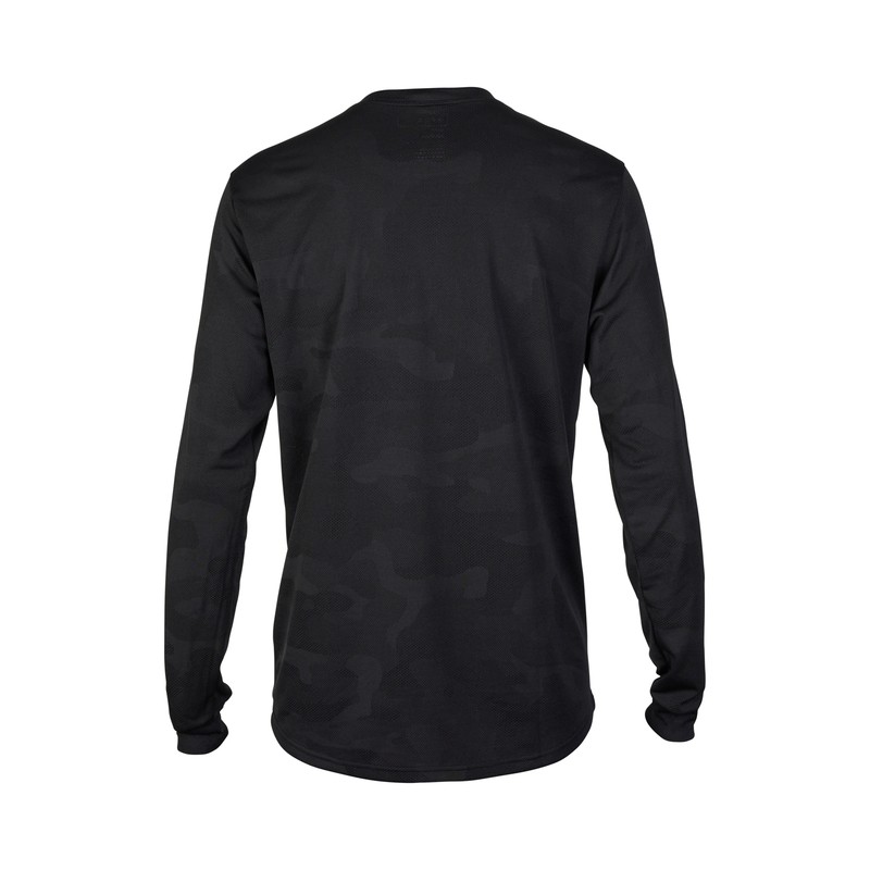 KOSZULKA ROWEROWA Z DŁUGIM RĘKAWEM FOX RANGER TRU DRI BLACK M