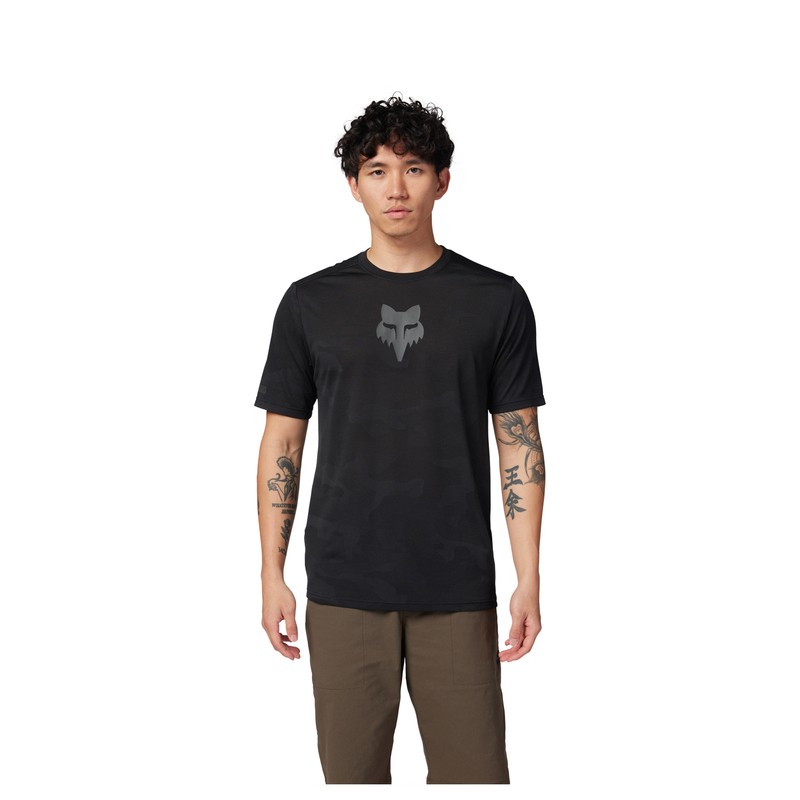 KOSZULKA ROWEROWA FOX RANGER TRU DRI BLACK S