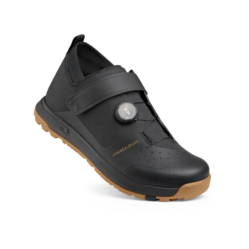 BUTY CRANKBROTHERS MALLET TRAIL BOA BLACK/GOLD - GUM OUTSOLE 9.5 (43 EU)