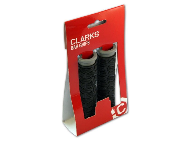 Chwyty kierownicy CLARK'S C49 DC2 czarno-białe