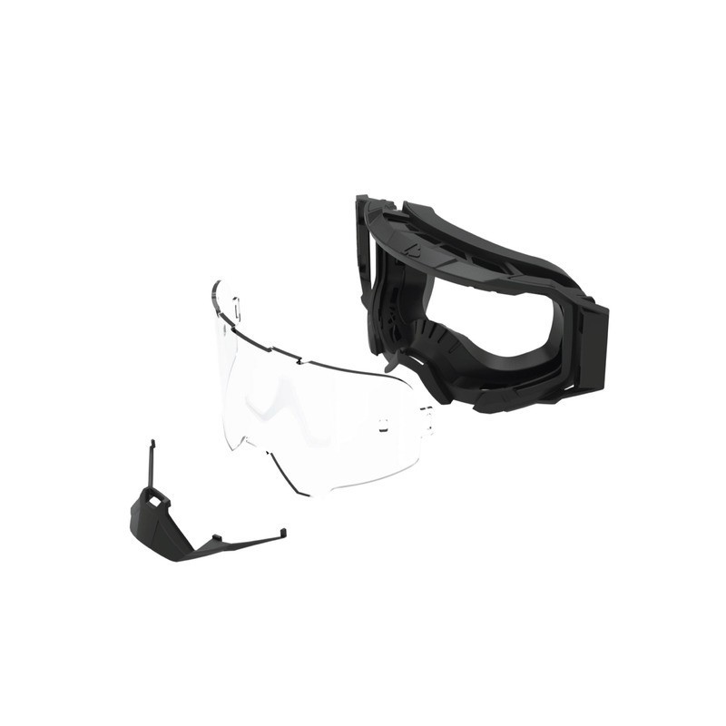 GOGLE LEATT VELOCITY 5.5 IRIZ 28 VLT GRAPHITE PLATINUM OS