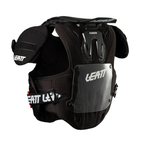 BUZER JUNIOR LEATT FUSION VEST 2.0 BLACK (105-125CM) S/M