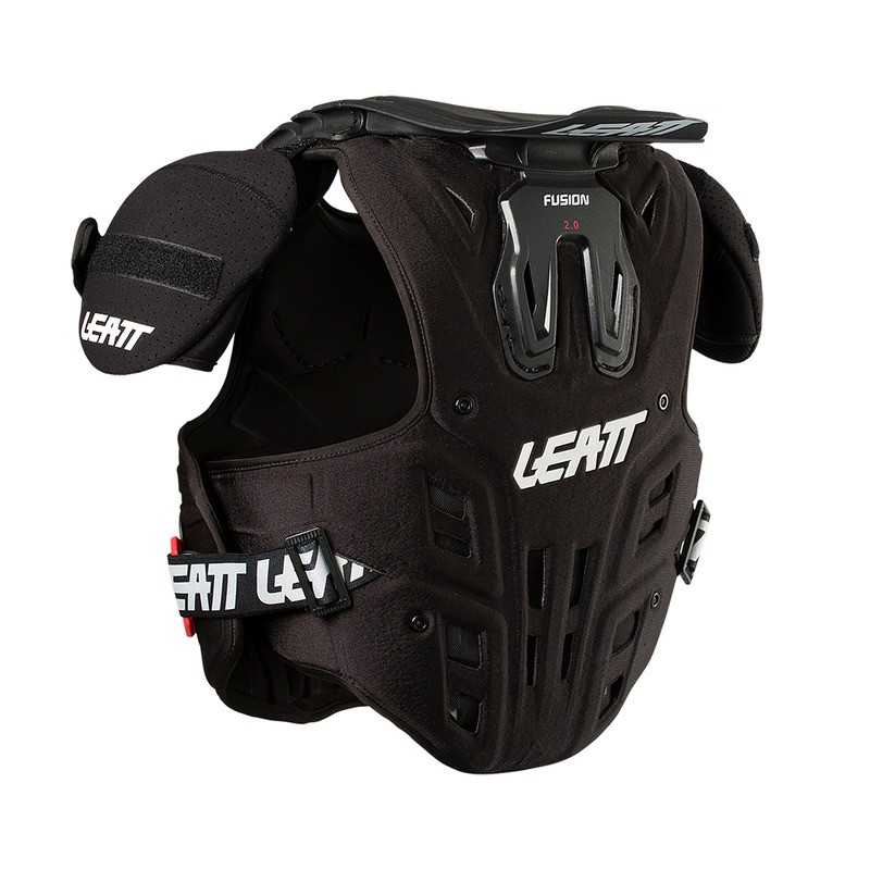 BUZER LEATT JUNIOR FUSION VEST 2.0 BLACK (105-125CM) S/M
