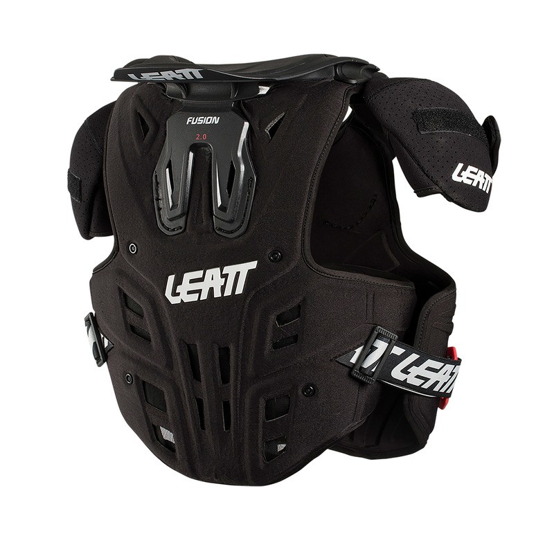 BUZER LEATT JUNIOR FUSION VEST 2.0 BLACK (105-125CM) S/M