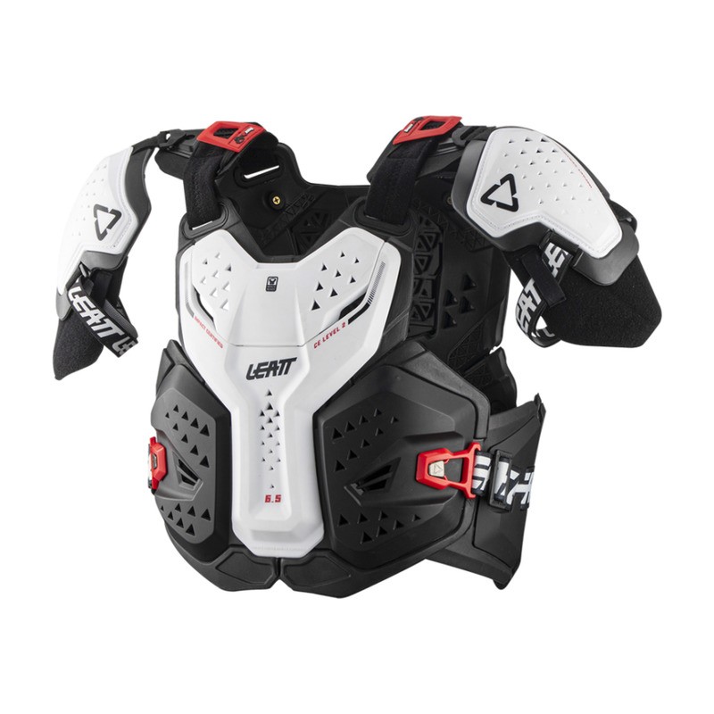 BUZER LEATT 6.5 PRO WHITE (172-184CM) L/XL