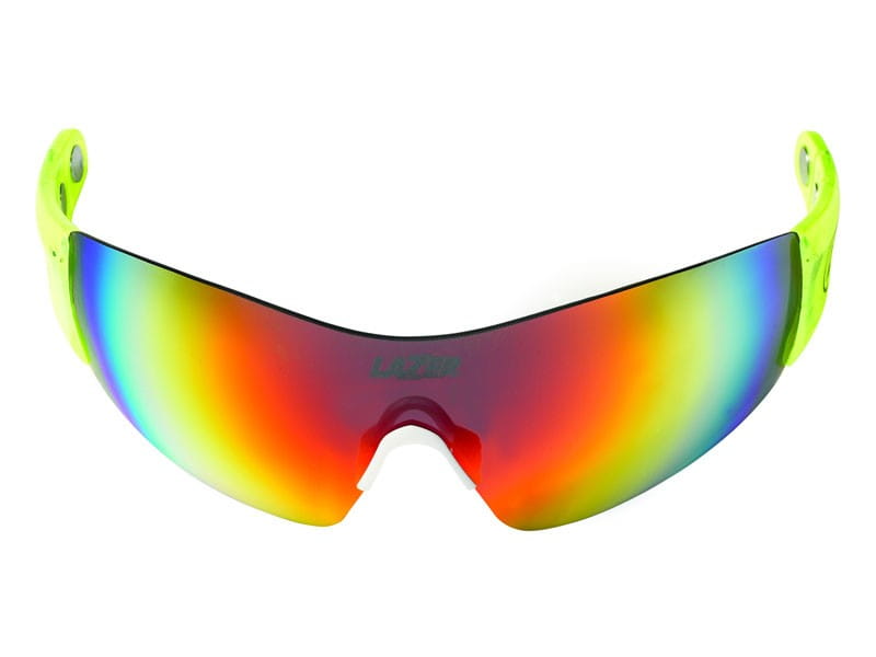 Okulary LAZER MAGNETO Flash Yellow (Smoke-Black Red REVO, Yellow, Clear)