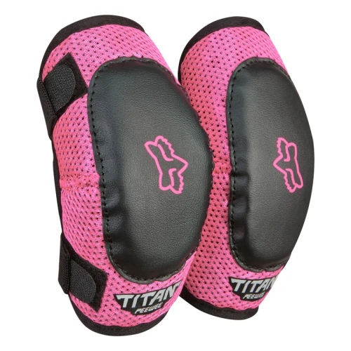 OCHRANIACZ ŁOKCI JUNIOR KIDS FOX PEEWEE TITAN BLACK PINK YS M