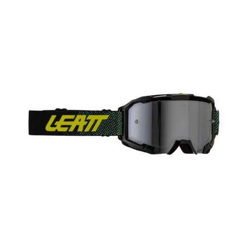 GOGLE LEATT VELOCITY 4.5 IRIZ 50 VLT BLACK SILVER OS