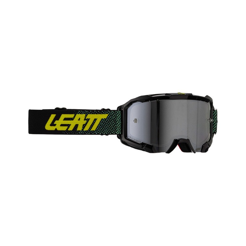 GOGLE LEATT VELOCITY 4.5 IRIZ 50 VLT BLACK SILVER OS