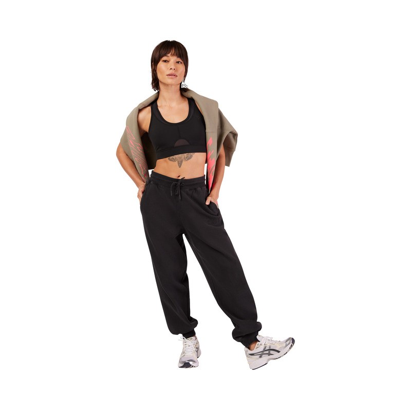 SPODNIE FOX LADY WORDMARK FLEECE JOGGER BLACK L