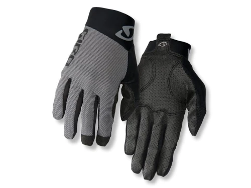 Rękawiczki męskie GIRO RIVET II długi palec titanium black roz. XXL (obwód dłoni od 267 mm / dł. dłoni od 211 mm) (DWZ)