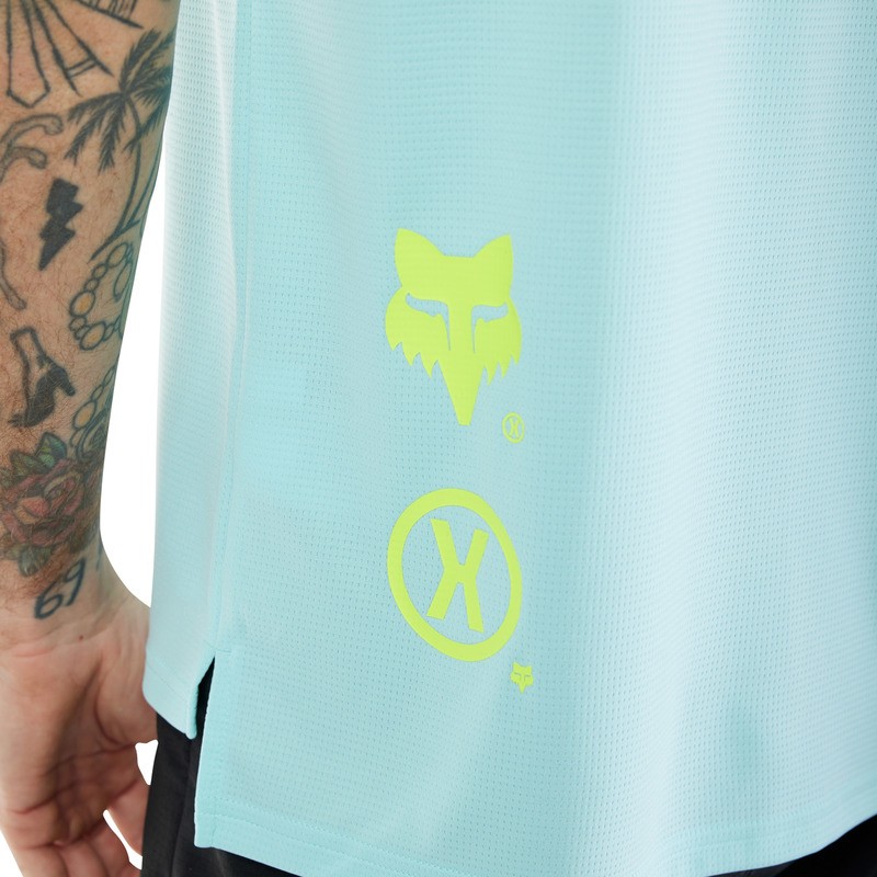 KOSZULKA ROWEROWA FOX DEFEND LIGHT BLUE M