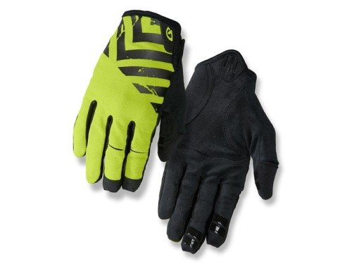 Rękawiczki męskie GIRO DND długi palec black lime roz. S (obwód dłoni 178-203 mm / dł. dłoni 175-180 mm) (DWZ)