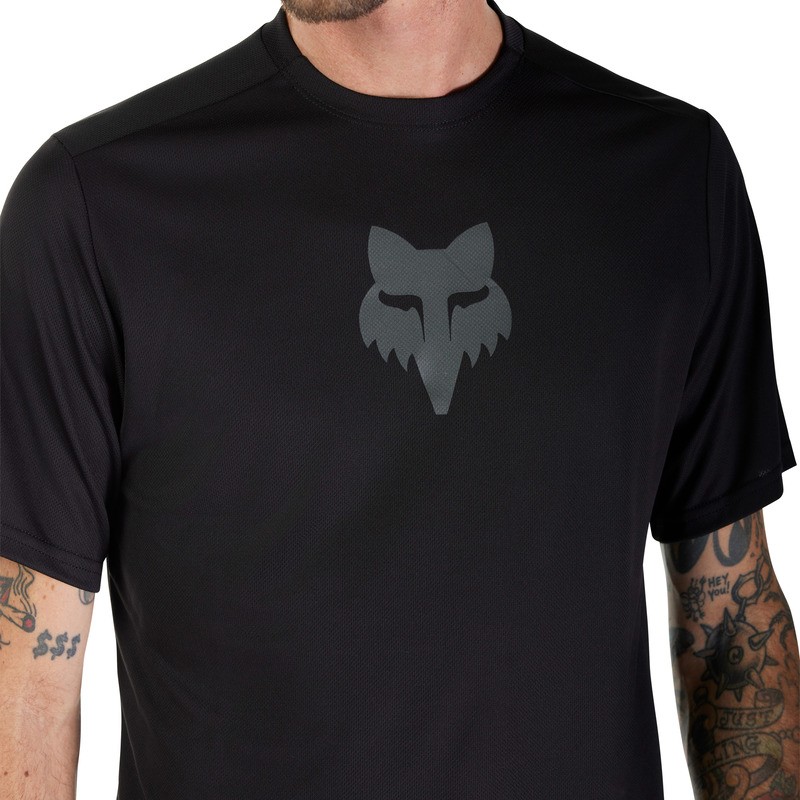 KOSZULKA ROWEROWA FOX RANGER HEAD BLACK M
