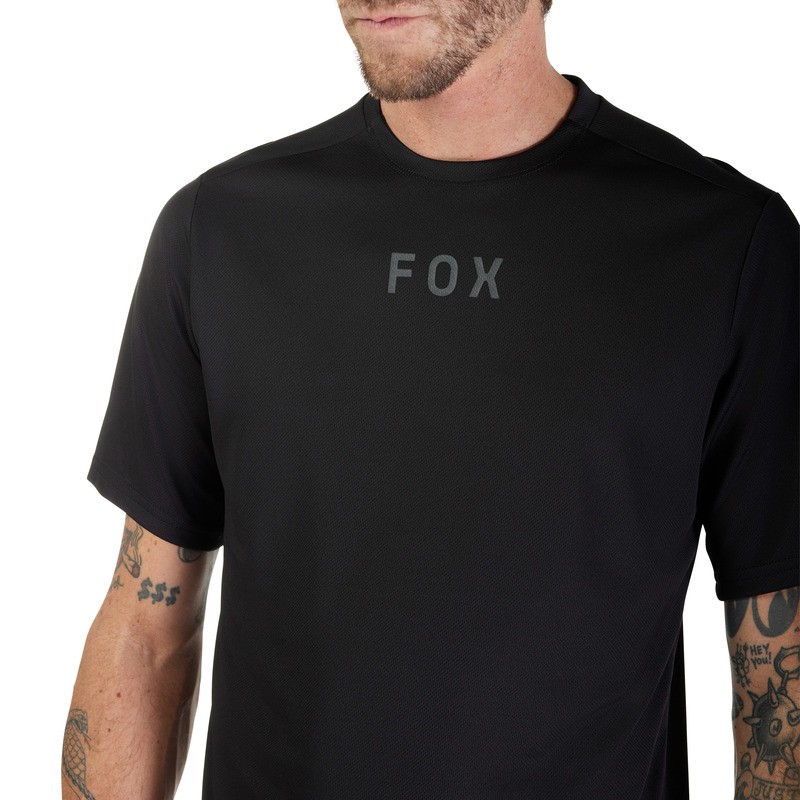 KOSZULKA ROWEROWA FOX RANGER WORDMARK BLACK XL