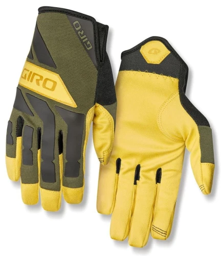 Rękawiczki męskie GIRO TRAIL BUILDER długi palec olive buckskin roz. L (obwód dłoni 229-248 mm / dł. dłoni 189-199 mm) (NEW)
