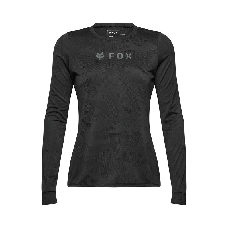KOSZULKA ROWEROWA Z DŁUGIM RĘKAWEM FOX LADY RANGER TRU DRI BLACK S