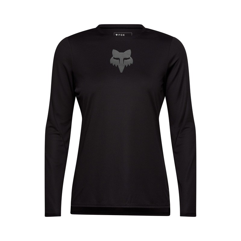 KOSZULKA ROWEROWA Z DŁUGIM RĘKAWEM FOX LADY RANGER HEAD BLACK M
