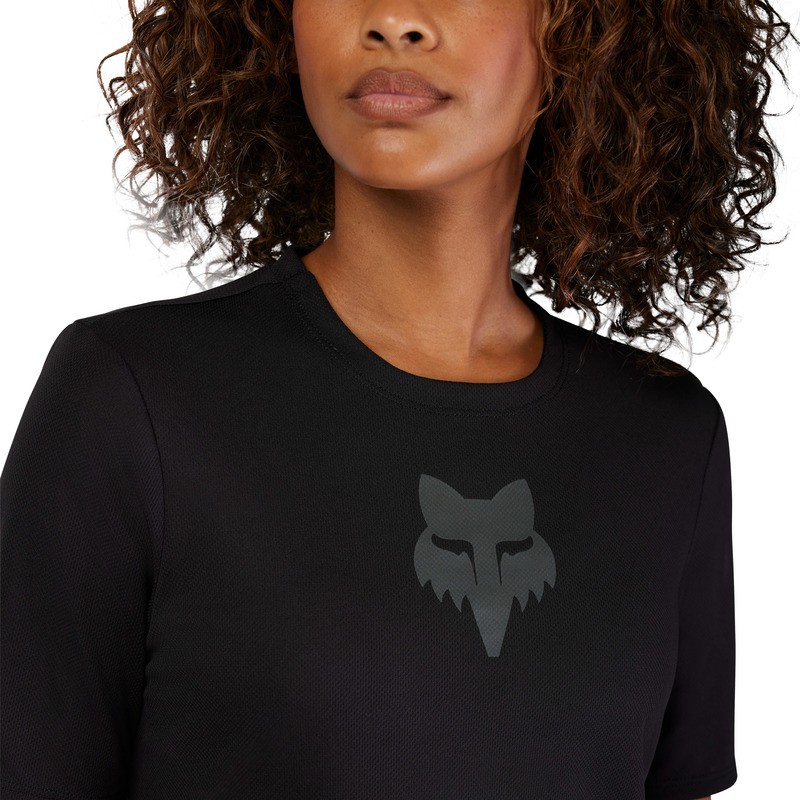 KOSZULKA ROWEROWA FOX LADY RANGER HEAD BLACK S