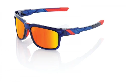 Okulary 100% TYPE-S Anthem - HiPER Red Multilayer Mirror Lens (Szkła Czerwone Lustrzane Wielowarstwowe, LT 21%) (DWZ)