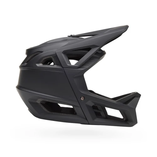 KASK ROWEROWY JUNIOR FOX PROFRAME MATTE BLACK YOS