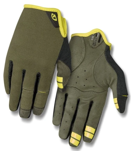 Rękawiczki męskie GIRO DND długi palec olive roz. S (obwód dłoni 178-203 mm / dł. dłoni 175-180 mm) (NEW)