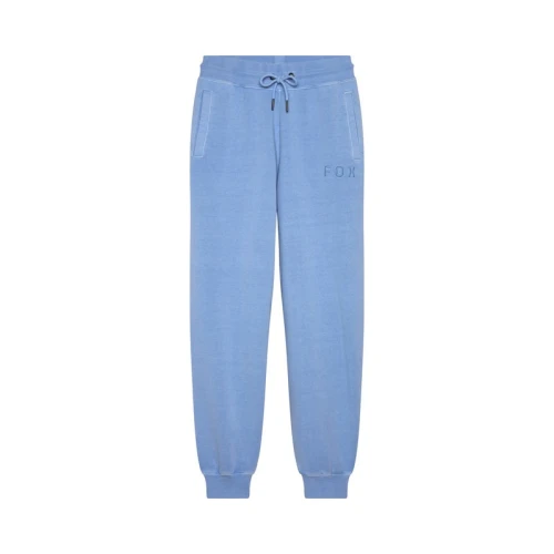 SPODNIE DAMSKIE FOX WORDMARK FLEECE JOGGER CASHMERE BLUE M