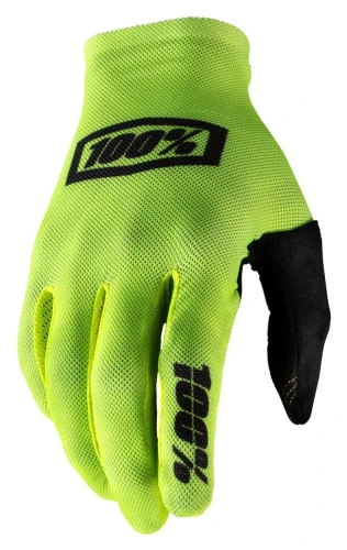 Rękawiczki 100% CELIUM Glove fluo yellow black roz. L (długość dłoni 193-200 mm) (DWZ)