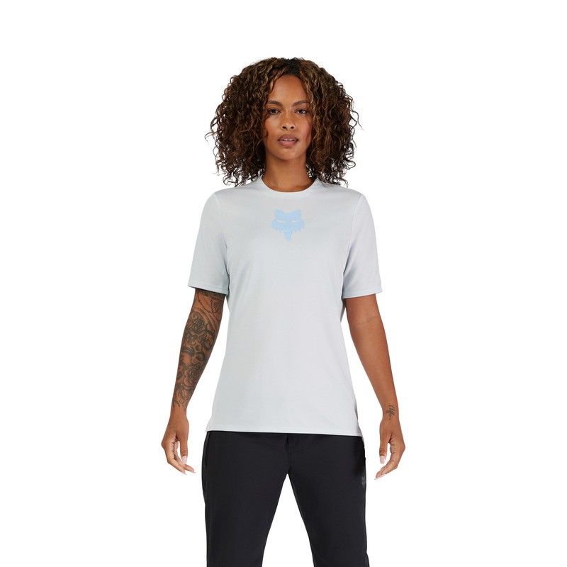 KOSZULKA ROWEROWA FOX LADY RANGER HEAD PALE BLUE M