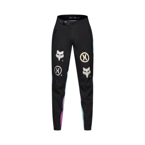 SPODNIE ROWEROWE FOX FLEXAIR PANT HELLO FUTURE BLACK 32