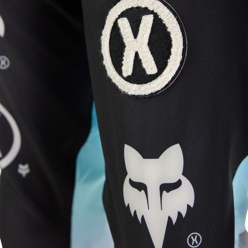 SPODNIE ROWEROWE FOX FLEXAIR PANT HELLO FUTURE BLACK 32
