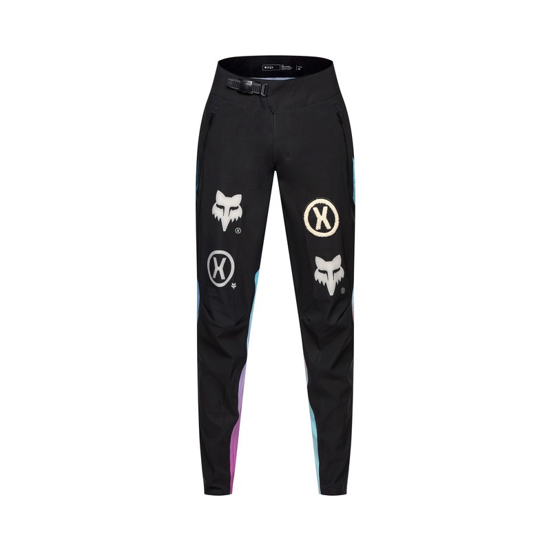SPODNIE ROWEROWE FOX FLEXAIR PANT HELLO FUTURE BLACK 34