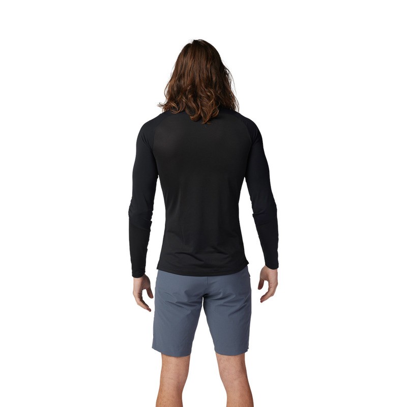 KOSZULKA ROWEROWA Z DŁUGIM RĘKAWEM FOX ASCENT BLACK XXL