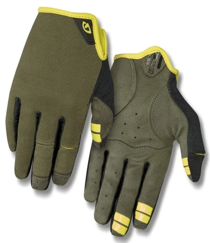 Rękawiczki męskie GIRO DND długi palec olive roz. XXL (obwód dłoni od 267 mm / dł. dłoni od 211 mm) (NEW)