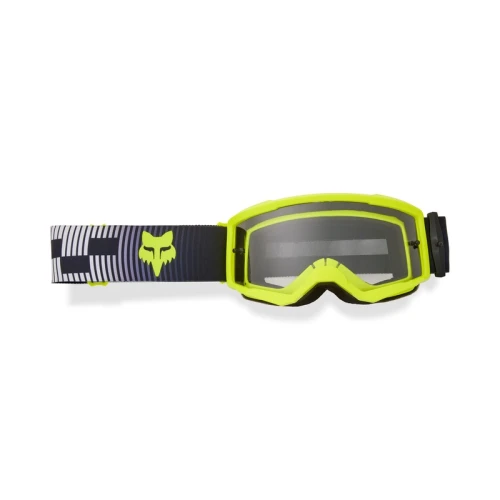 GOGLE MOTOCYKLOWE JUNIOR FOX MAIN COLLECT GREY YELLOW YOS